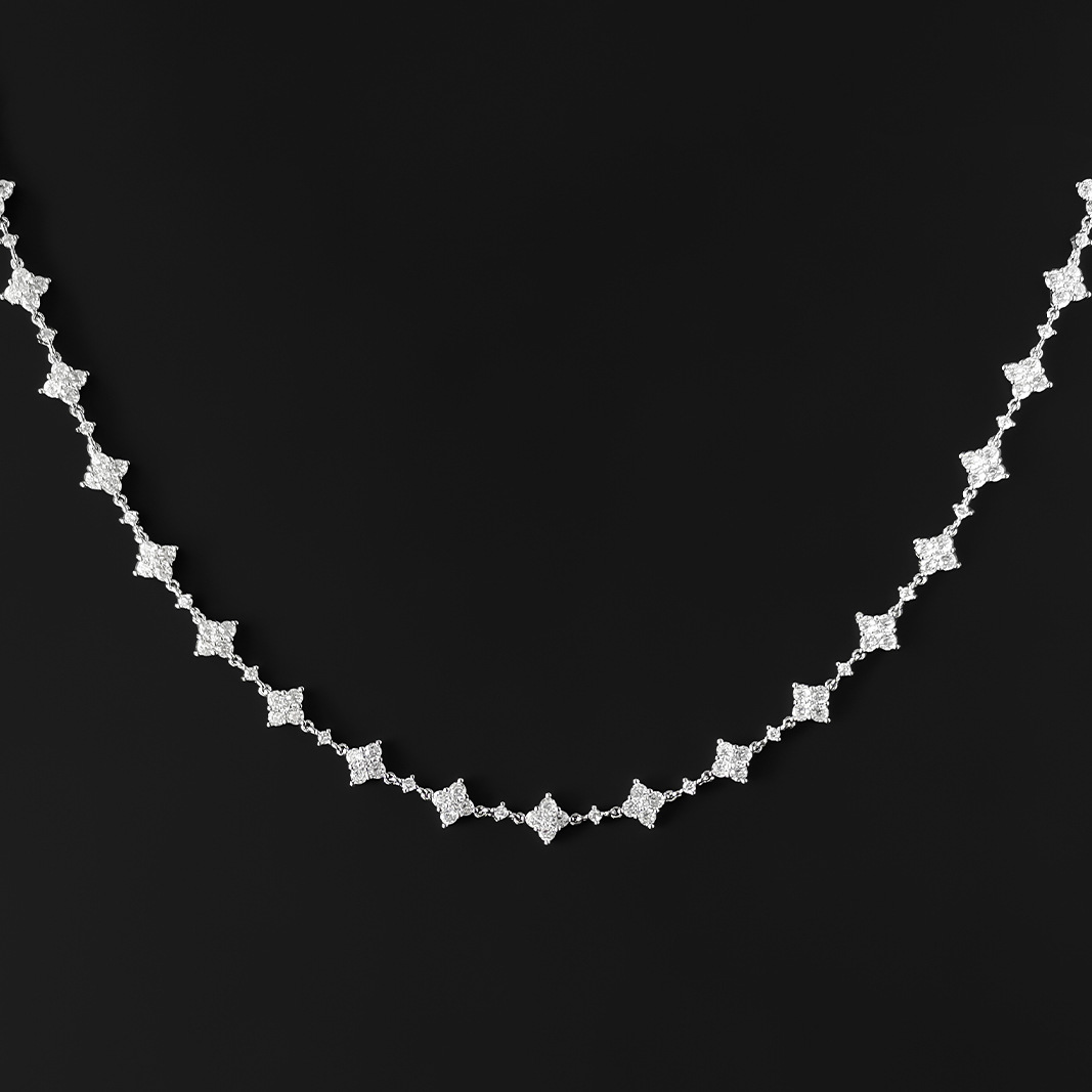 top brand clover necklace bracelet women white star whale nature bling crystal dia sailormoon sier bracelets choker necklaces jewelry gift