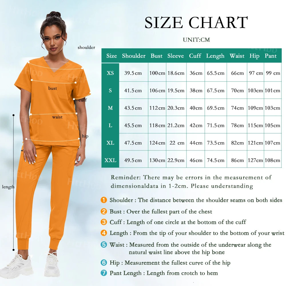 Scrub Sets Uniform Women Joggers Hospital Accessories Gown Pharmacy Healthcare Work Wear Unisex Mens Scrub Soft 240708