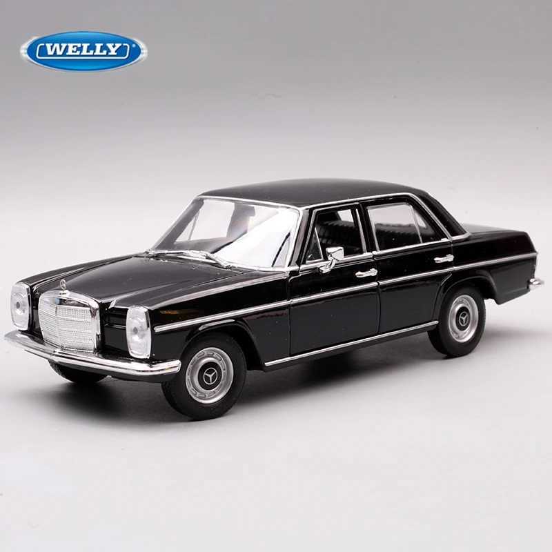 WELLY 1 24 Mercedes-Benz 220 Alloy Car Model Simulation Diecasts Metal Classic Retro Old Car Model Collection Childrens Toy GiftCL240718