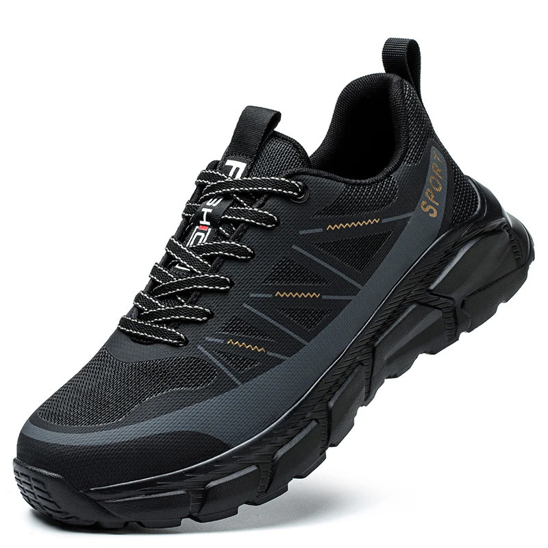 Lightweight Safety Shoes Men Women Work Shoes Steel Toe Cap Working Boots Sneakers Men Women Breathable Shoes Construction Shoes 240718