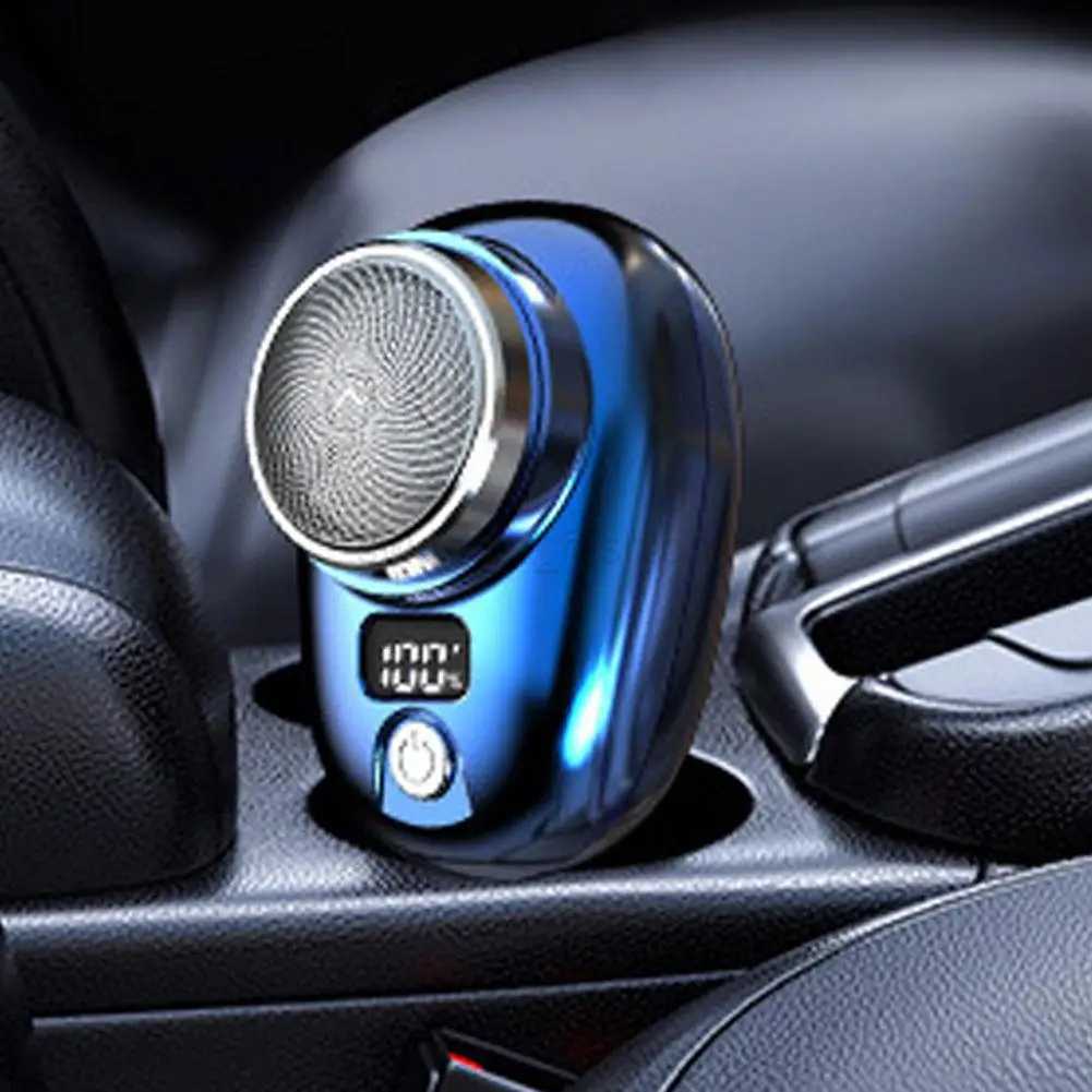 Mens Electric Shaver Usb Rechargeable Portable Razor Mens Comfort Easy Travel Mini Beard Body Hair Trimmer Mens Pocket RazorB240709