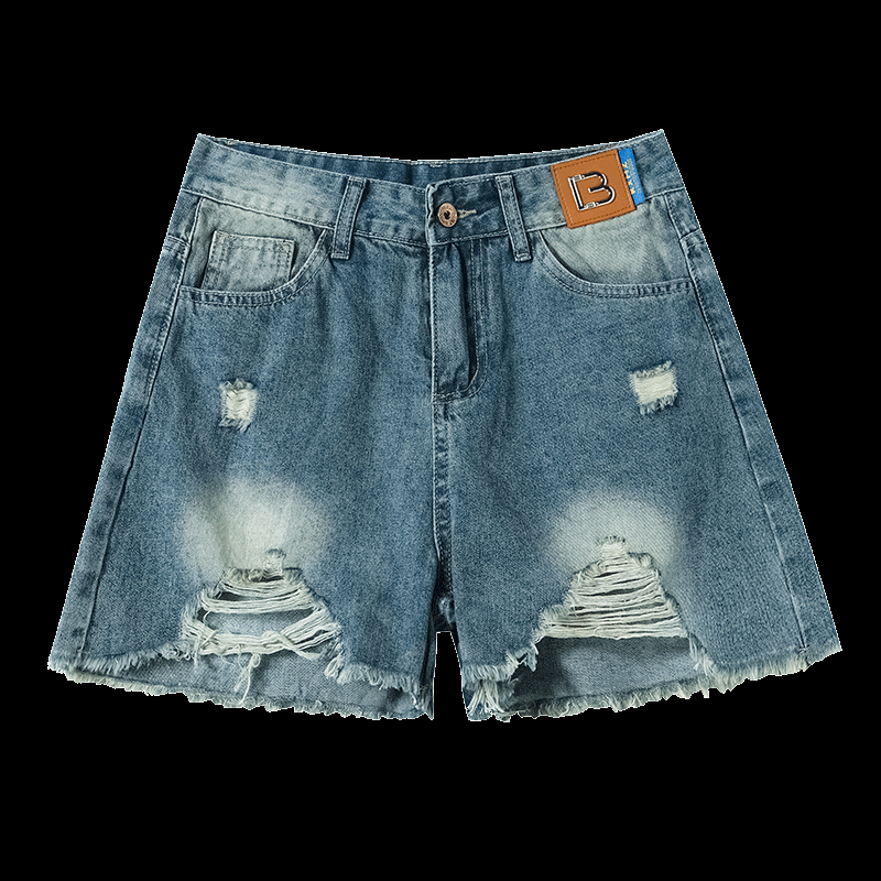 333 # Summer Korean shorts 2023 new trendy high waisted slimming jeans for women