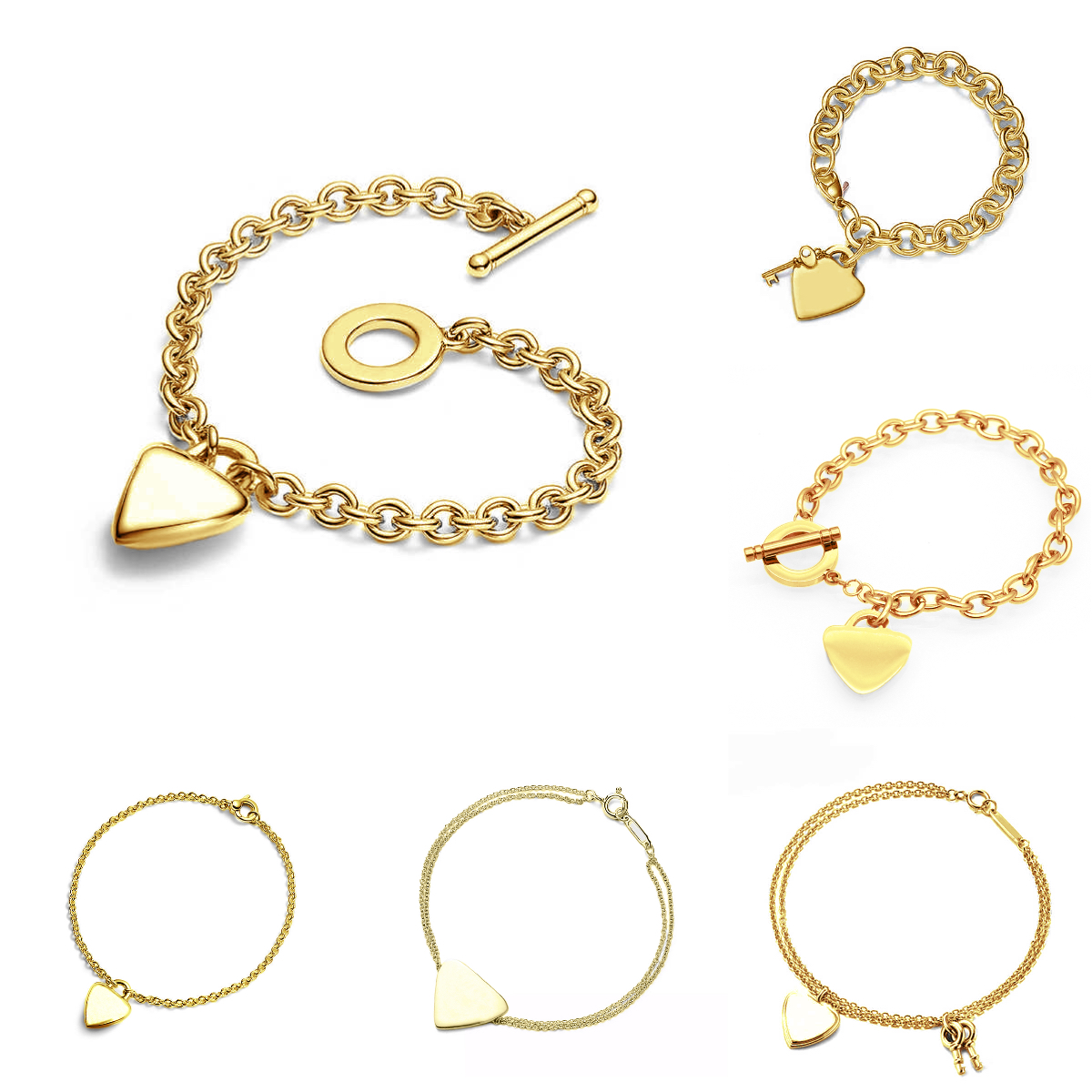 jewlery designer for women designer bracelet women heart bracelet 18k gold jewelry stainless steel charm bracelet Festival Classic mens luxury bracelet gift mammy