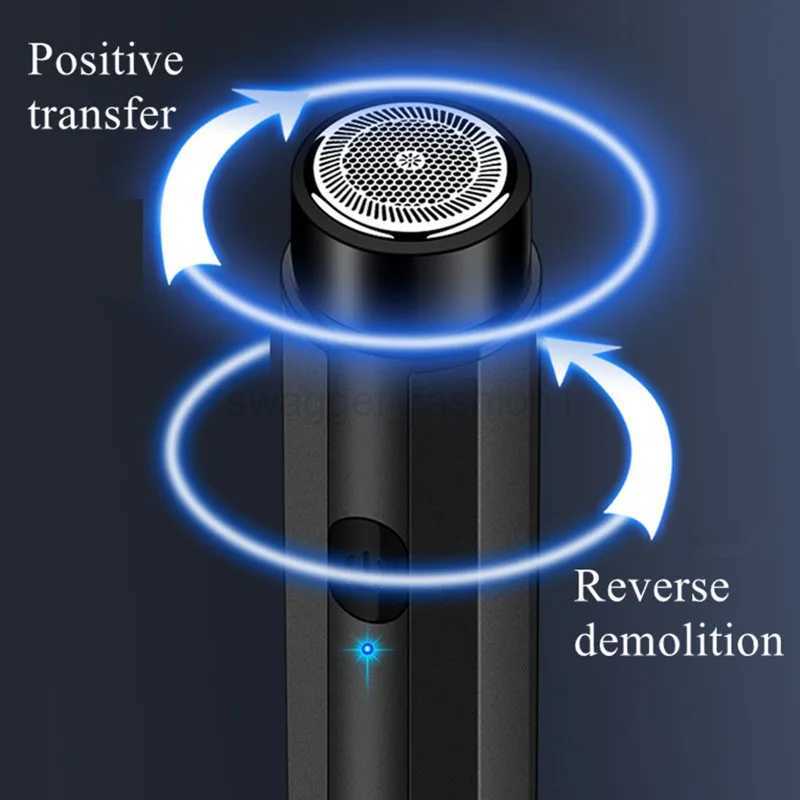 Portable Mini Electric Shaver Washable Beard Trimmer Men Shaver Razor USB Travel Face Full Body Shave Razors Shaving MachineB240709