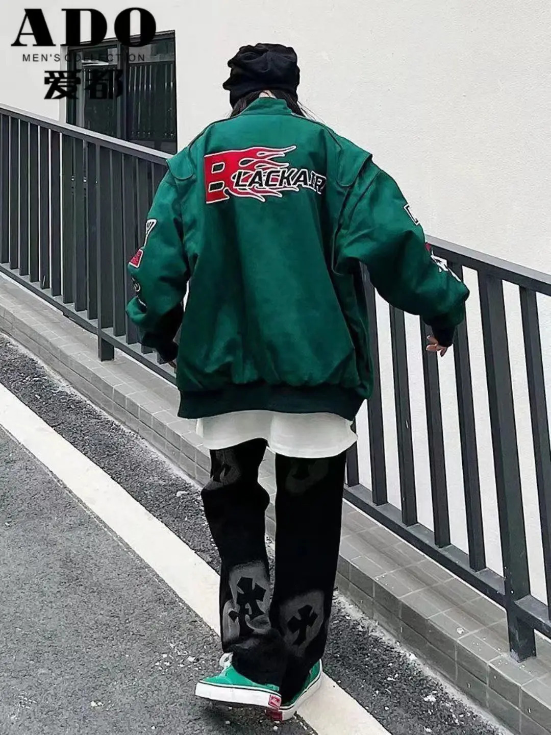 Autumn Winter Jackets for Men Racer Biker Baseball Uniform Varsity Bomber Clothing Male Racing Women Loose Hip Hop Cotton Coat 240716