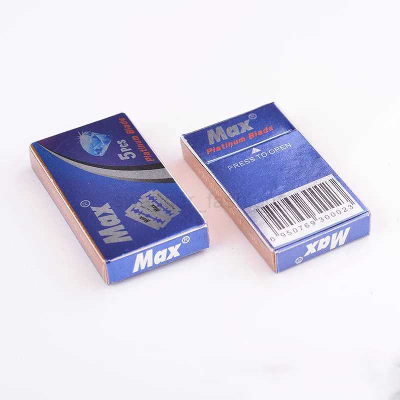 1 Pcs Shaving Razor + 5/10/50/100 Pcs Manual Shaver for Men Barbershop Razor Stainless Steel Shank Is Easy To Use Safety RazorB240709