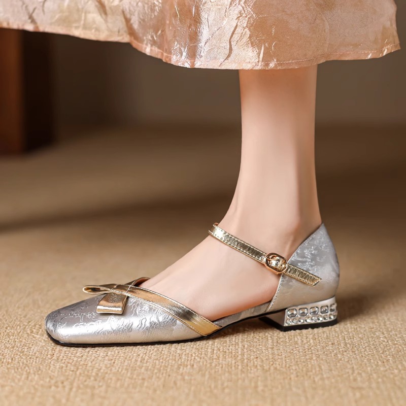 Shoes Ddmysports Women Summer New Design Commute Clunky Diamond Low Eel Black Free Shipping Outdoor