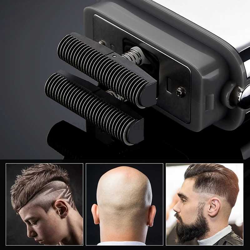 Pro Fx02 Cordless Metal Barber Shop Hair Shaver For Men Beard Electric Shaver Razor Fade Bald Head Shaving Machine RechargeableB240709