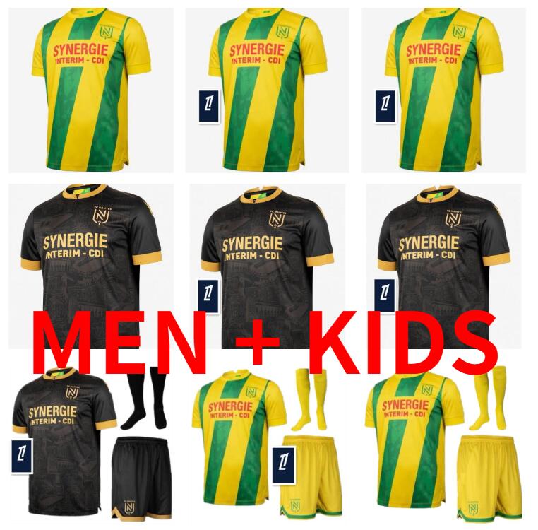 24 25 Maillots FC Nantes Etoile soccer jerseys SIMON KOLO GIROTTO COULIBALY BLAS MUANI 2024 2025 men kids football shirt maillot de foot 80th anniversary Men kids kit