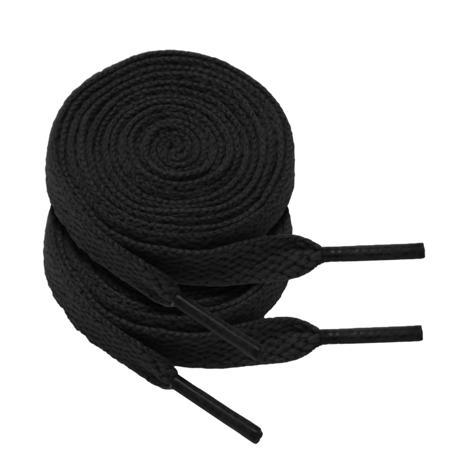 2 double oval sneaker laces 0.64 cm wide semi-circular 139.74 cm - 182.88 cm laces for sneaker strings