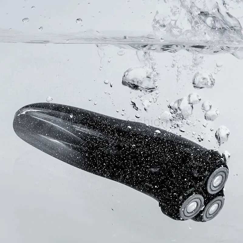 ENCHEN Electric Shaver 3D Blackstone 3 IPX7 Waterproof Razor Wet And Dry Dual Use Face Beard Battery Digital Display For MenB240709