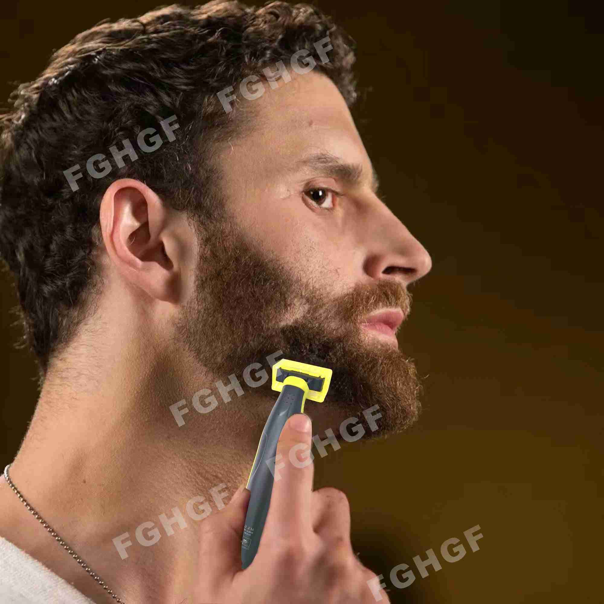 Electric Shaver Man Trimmer Knife Portable Waterproof Washable Beard Male Razor Shaver Epilator Body Hair Groomer For MenB240709