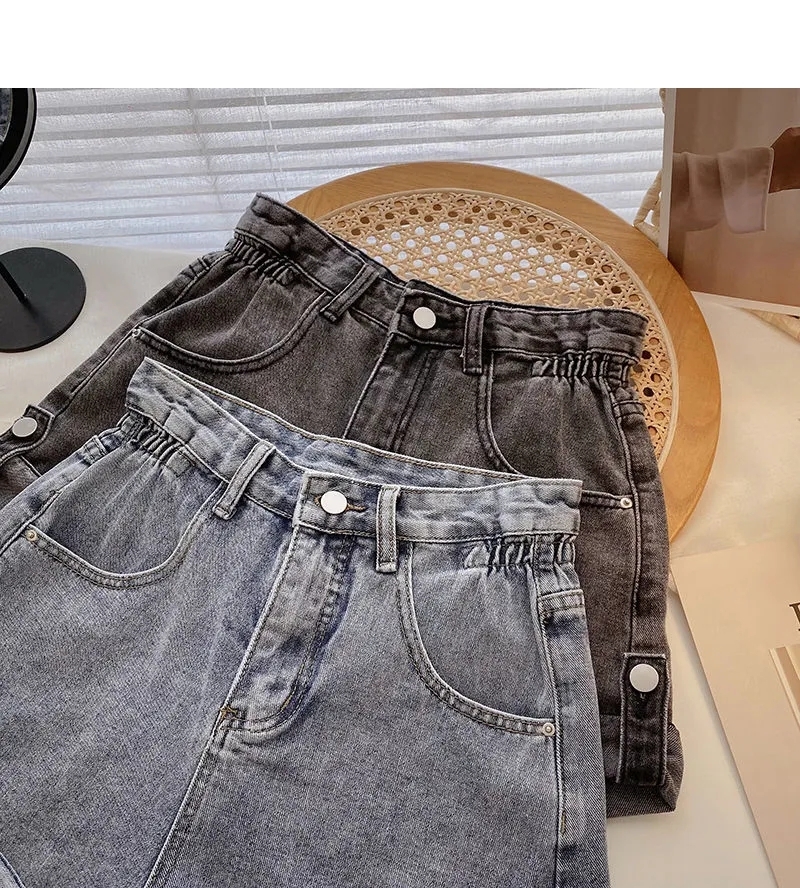 Fashion Streetwear Ladies Jeans Tassel High Waist Short Pants Sexy Denim Jean Shorts For Women