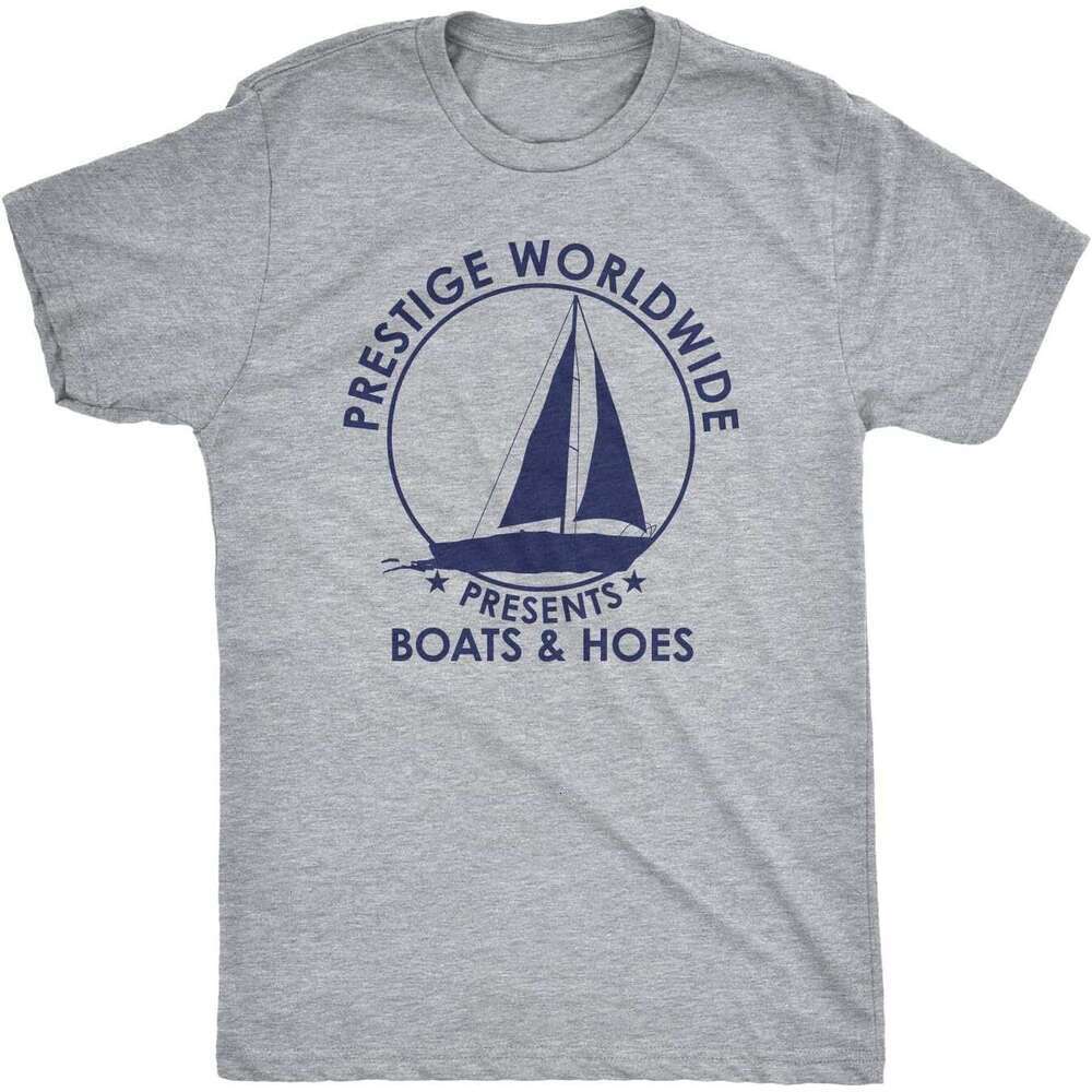 Designer shirt Mens T Shirt Prestige Worldwide Boats and Hoes Funny Movie Personalized printed short sleeves Free shipping