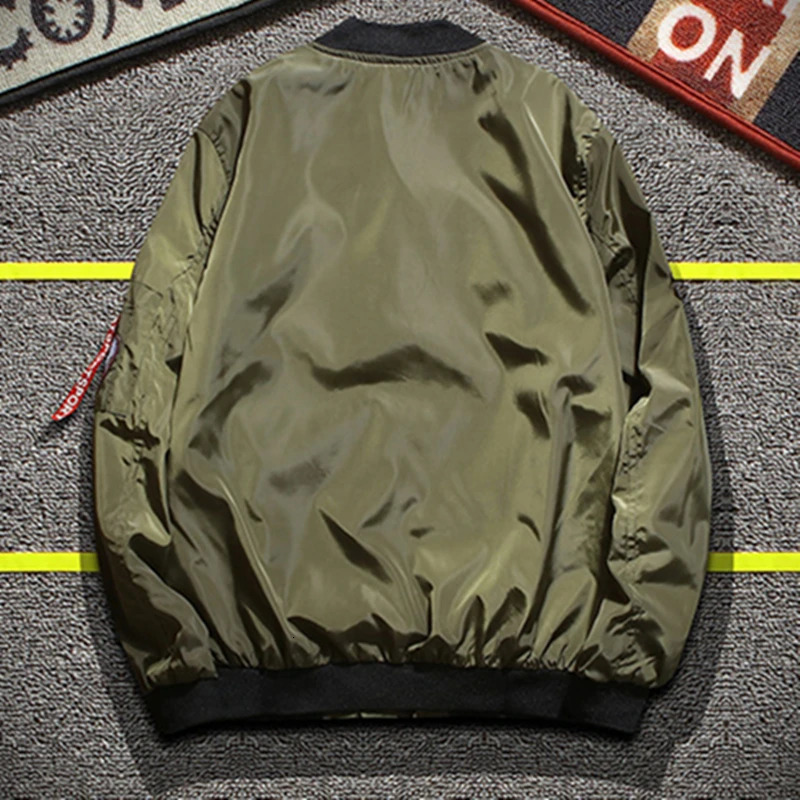 Mens Jacket Spring Autumn Bomber Cargo Casual Trend Slim Handsome Korean Version Clothing 240716