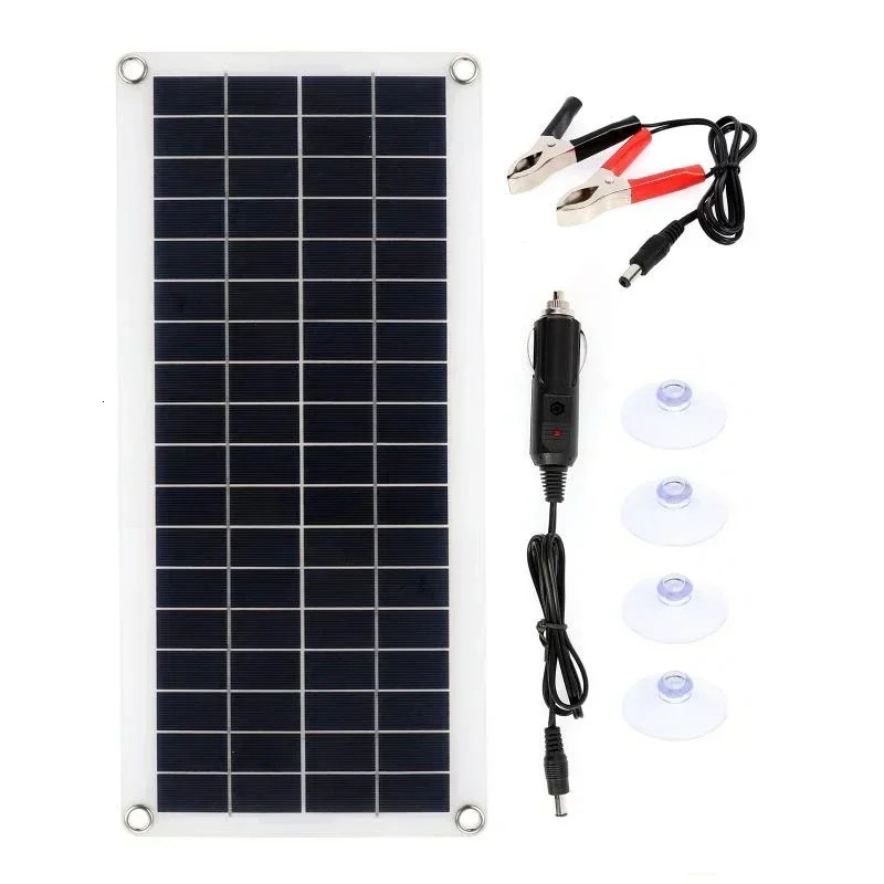 1000W Solar Panel 12V Cell 10A100A Controller for Phone RV Car MP3 PAD Charger Outdoor Battery Supply 240711