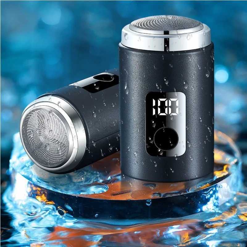 Mini Electric Shaver For Men USB Charging Models Portable Shaver No Skin Damage Face Beard Razor Body Razor Long Lasting BlackB240709