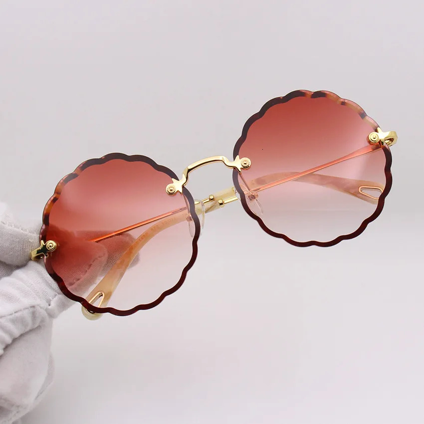 Fashion Sunglasses Ladies Floral Sunglasses Fashion Glasses 240716