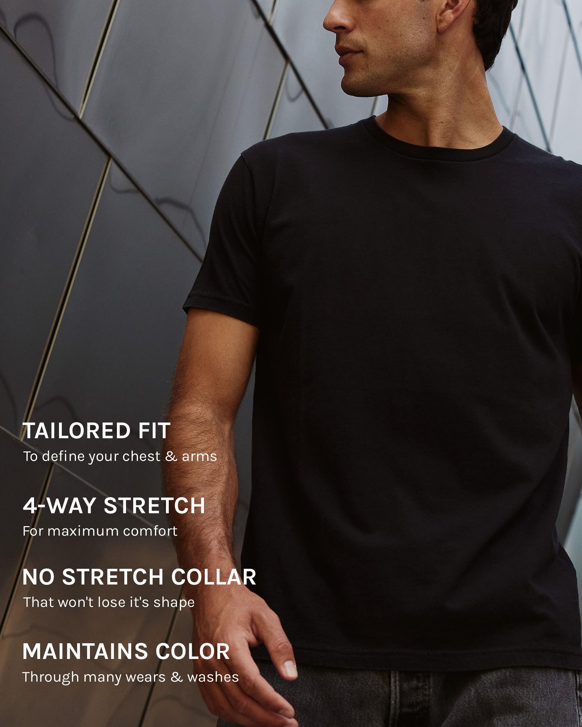 INTO THE AM Mens T Shirt Short Sleeve Crew Neck Soft Fitted Tees S - 4XL Fresh Classic Tshirts