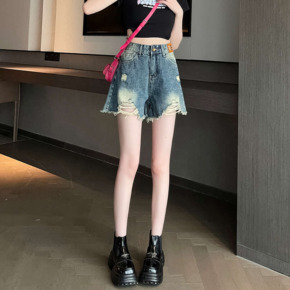 333 # Summer Korean shorts 2023 new trendy high waisted slimming jeans for women