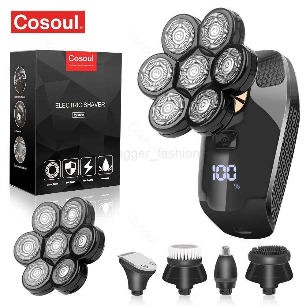 Shaver for Men Electric Shaver Powerful Bald Head Shaver Beard Shaving Machine For Men Razor Husband Gift BoyfriendB240709