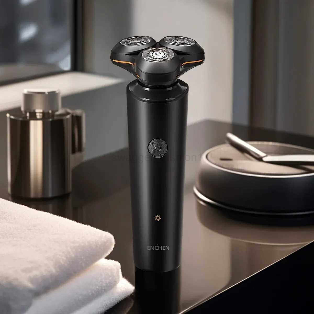 ENCHEN X8 Electric Shaver Magnetic Cutter Blade Waterproof Type-C Rechargeable Portable Men Beard TrimmerB240709