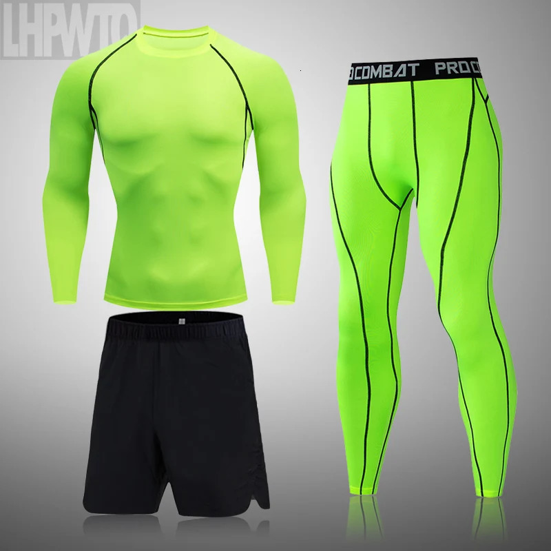 Winter Thermal Underwear Men Set Compression Tracksuit Mens Quick Dry Rashgarda For Male Men Sportswear Clothing Long Johns 240715