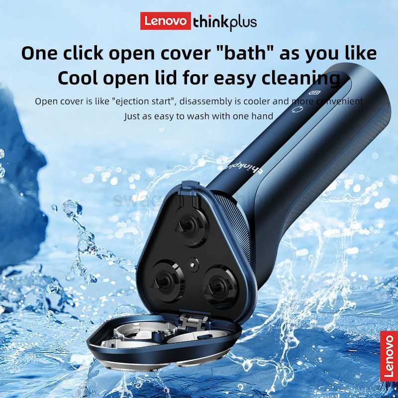 Lenovo Electric Razor For Men Full-Automatic Smart Touch Full-Body Machine Washable Portable Shaver For Your HusbandB240709