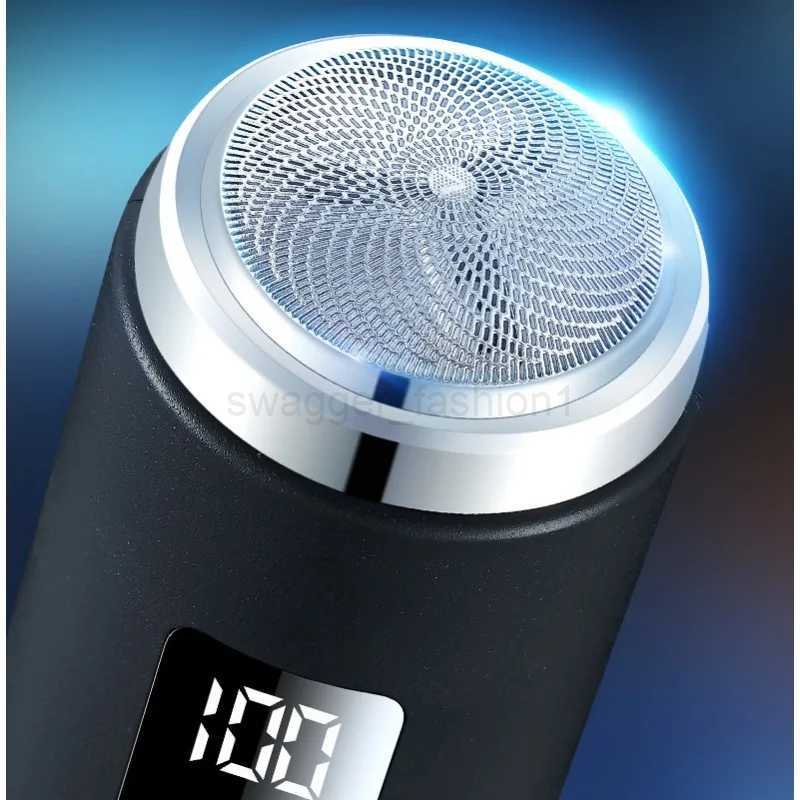 Mini Electric Shaver For Men USB Charging Models Portable Shaver No Skin Damage Face Beard Razor Body Razor Long Lasting BlackB240709