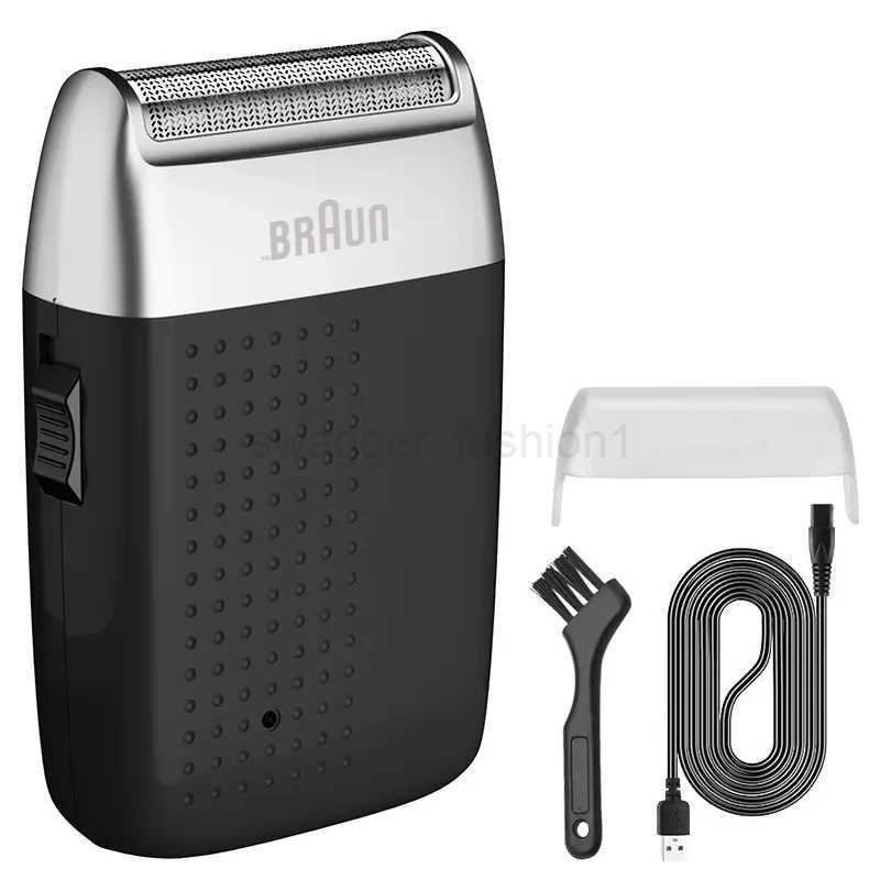 Original toBRAUN M1900 Electric Shaver For Men Beard Trimmer Shaver Portable Hair Clipper Rechargeable Shaving Beard MachineB240709