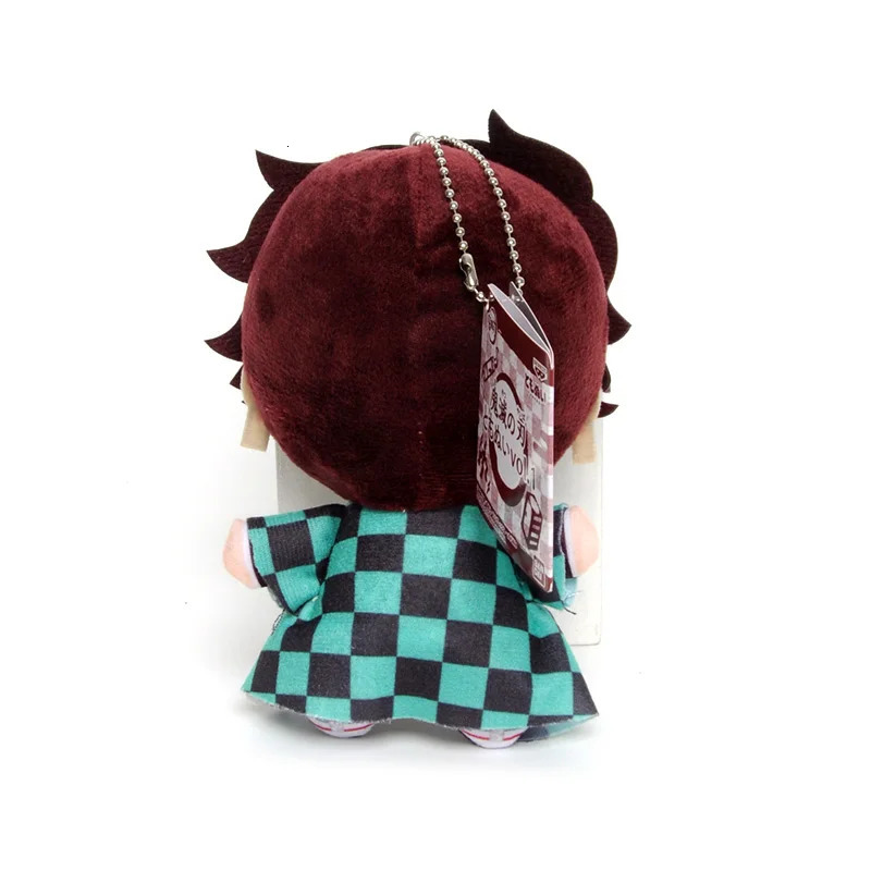 15cm Japan Anime Demon Slayer Akaza Rui Iguro Obanai Tanjirou Kamado Nezuko Agatsuma Zenitsu Plush Toys Doll Peluche Gift 240716
