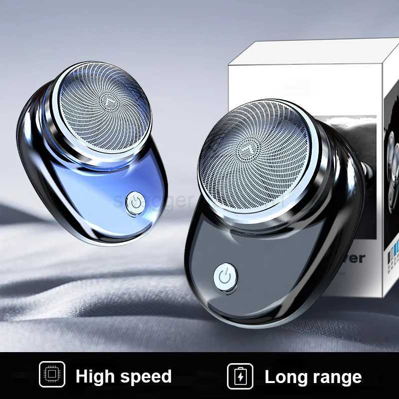 Electric Shaver Charging Mini Pocket Travel Razor Portable Wireless Detachable Shaver Facial Beard And Body Hair TrimmerB240709
