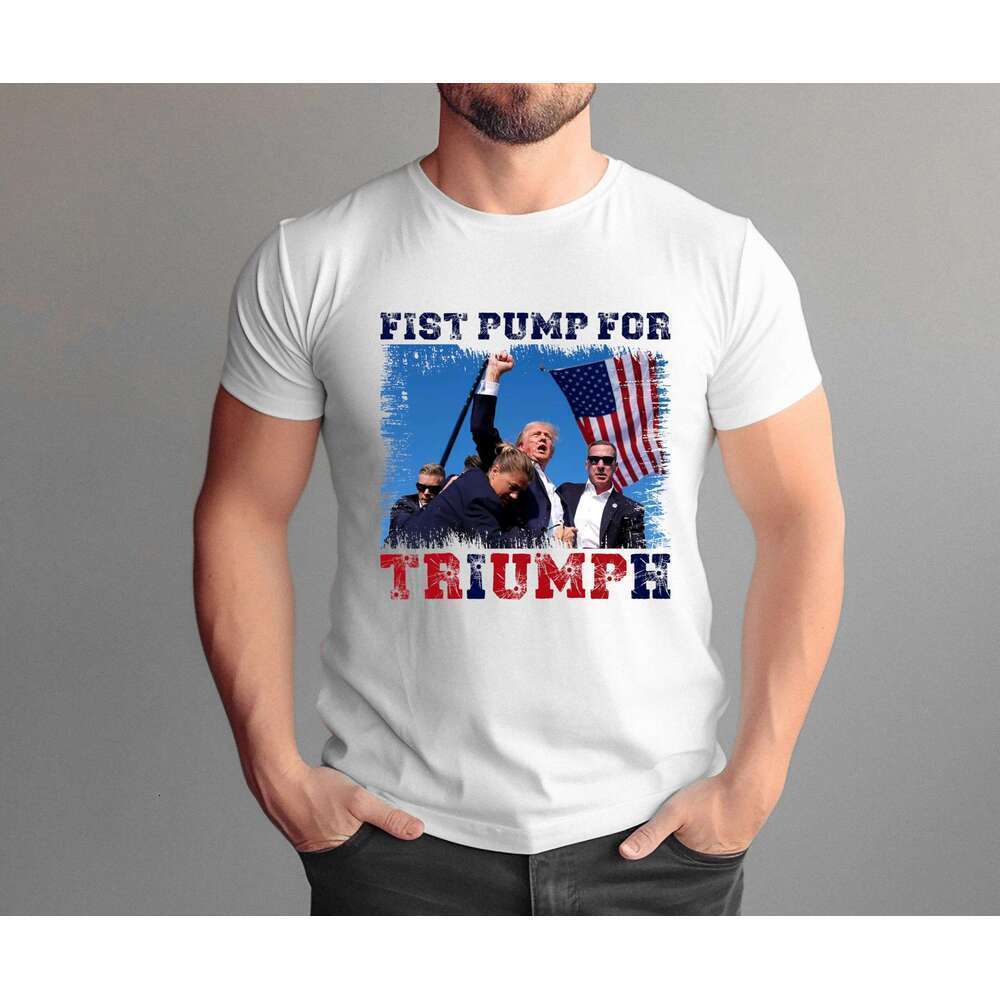 Trump Assassination Shirt Donald Trump Shooting T Shirts Never Surrender Republican Shirt President Trump Shirt Trump 2024 Election Tee Tops Free ship