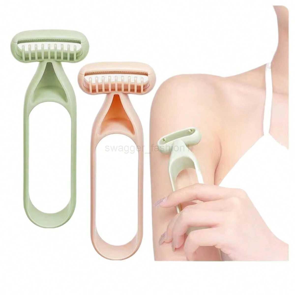 Sensless armpit shaver leg hair body shaver womens macro blade gentle shaving toolB240709