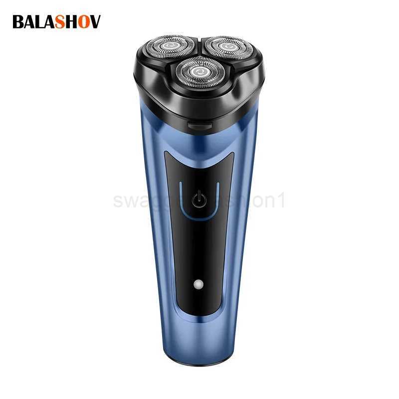 Shaver for Men USB Electric Shaver Powerful Beard Shaving Machine Electric Razor Rechargeable WaterproofBa240709