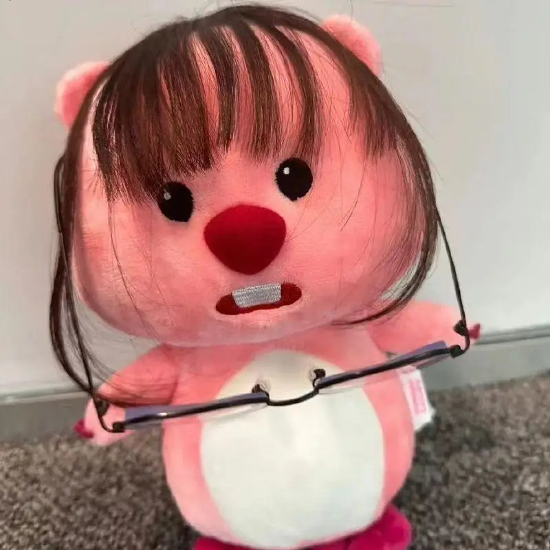 Kawaii Loopy Plush Soft Stuffed Doll Cartoon Diy I Heard You Have A Friend Who Looks Like This Desktop Decor Toy Birthday Gift 240716
