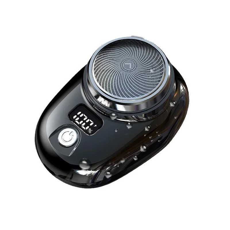 Men Electric Shaver USB Rechargeable Portable Razor Man Comfortable Easy Travel Mini Beard Body Hair Trimmer Male Pocket RazorB240709