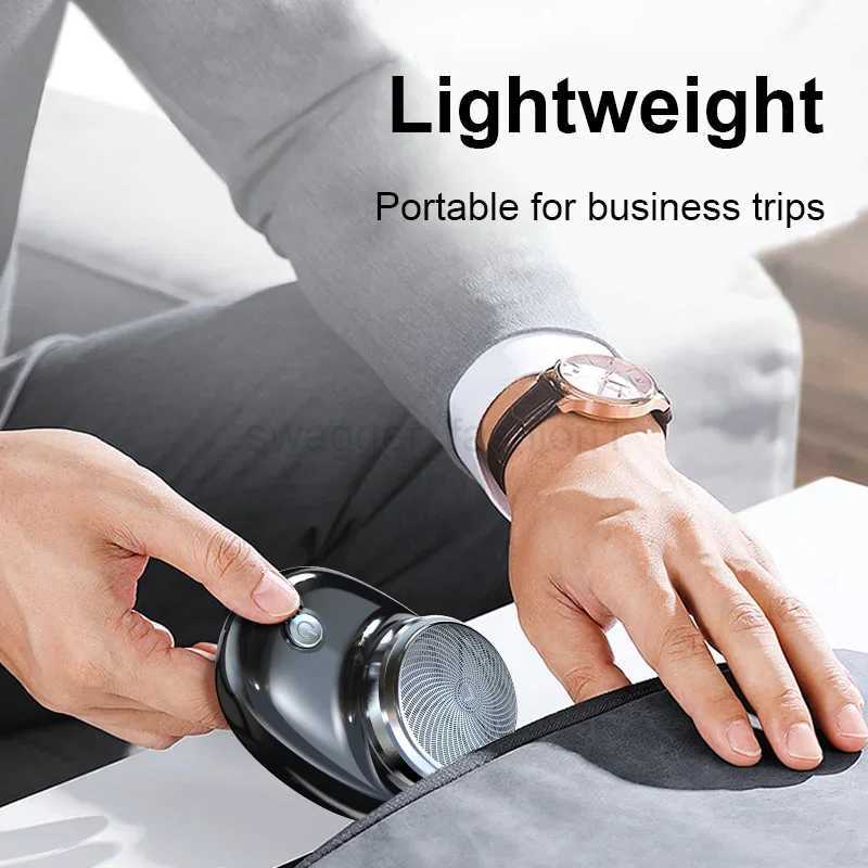 Electric Shaver Charging Mini Pocket Travel Razor Portable Wireless Detachable Shaver Facial Beard And Body Hair TrimmerB240709