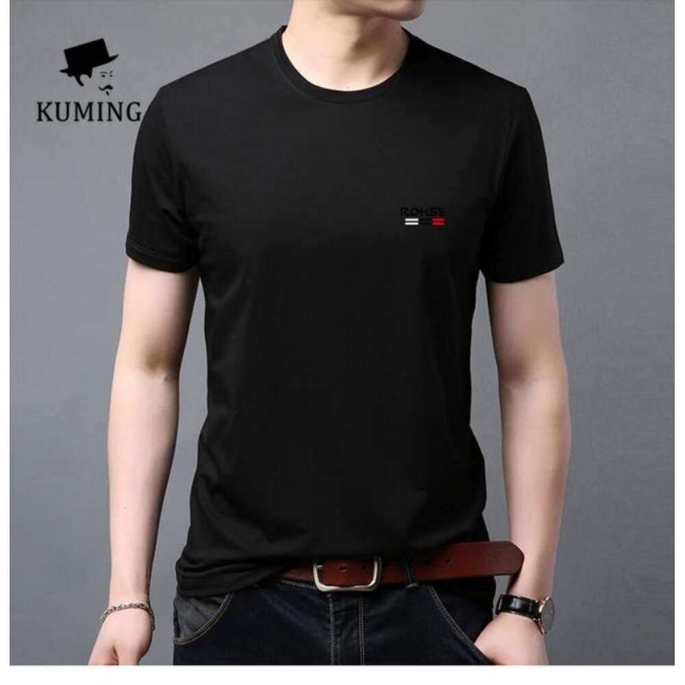 Ice Silk Quick Drying Clothes Men s T-shirt Short Sleeved Round Neck Casual Breathable Running