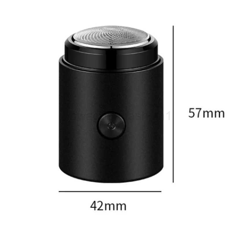 Mini Electric Shaver For Men USB Charging Models Portable Shaver No Skin Damage Face Beard Razor Body Razor Long Lasting BlackBx240709