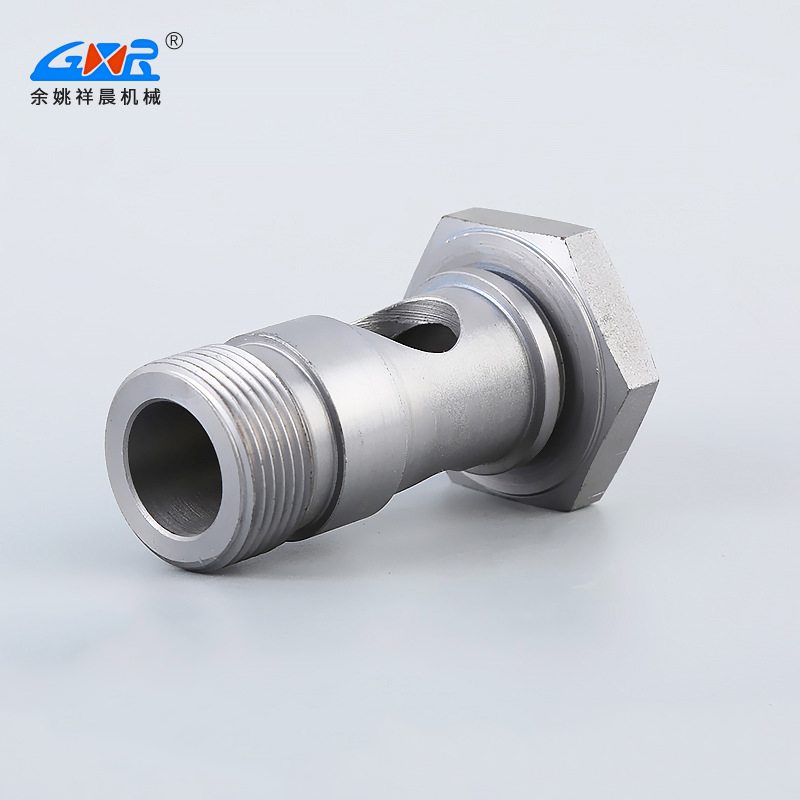 Stainless steel perforated bolt manufacturer supplies special-shaped screw welded stainless steel hydraulic joints