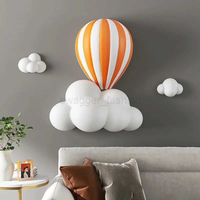 Hot Air Balloon 3D Three-dimensional Relief Wall Decoration Living Room Sofa Background Wall Decoration Room Hanging PaintingB24718