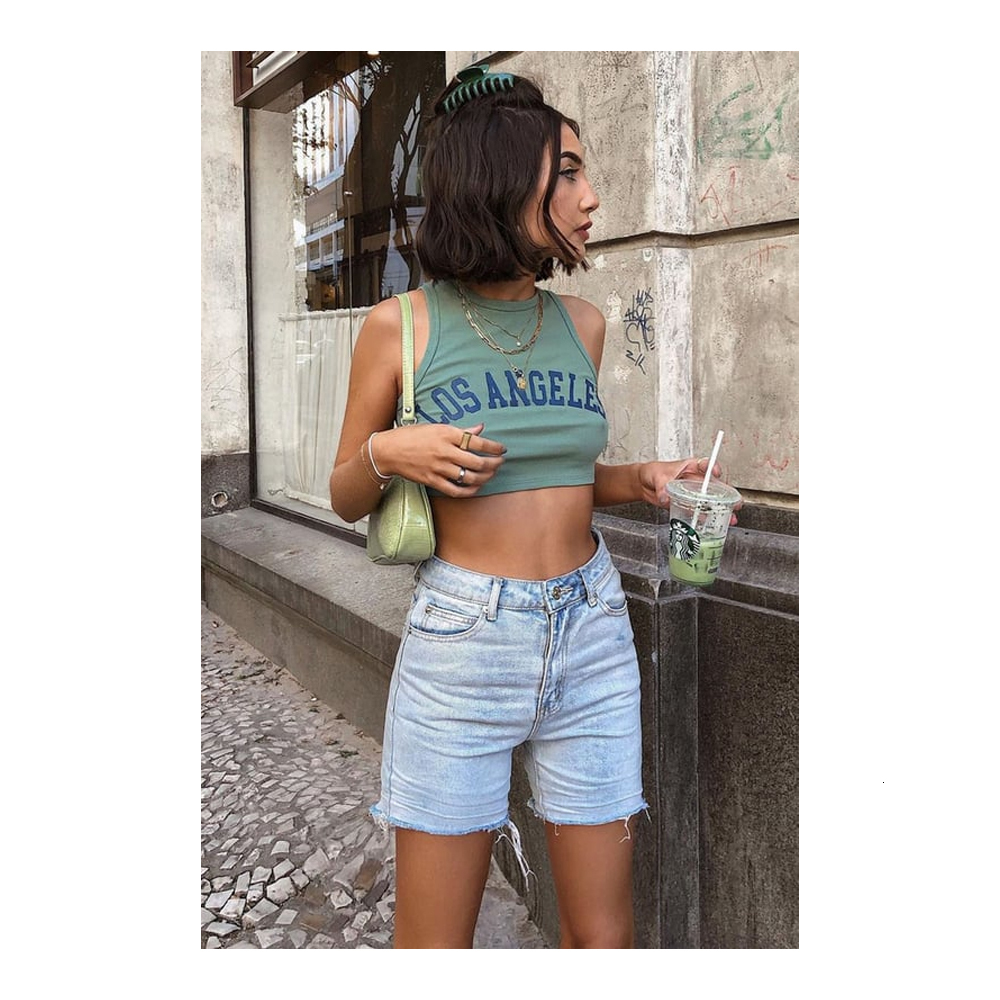High Denim Women Best Quality Shorts From Turkey manufacture