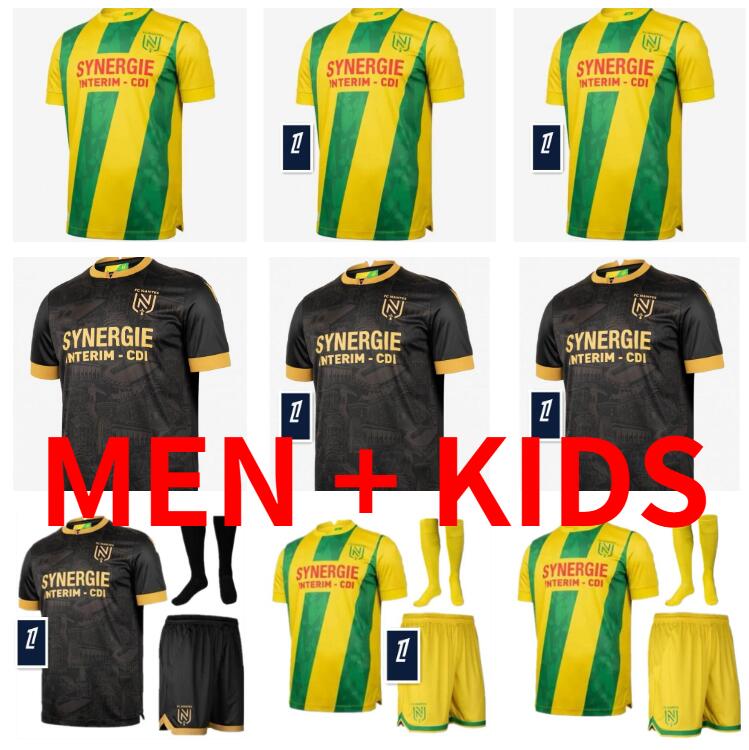 2024 2025 Nantais Maillots FC Nantes Etoile soccer jerseys 24 25 M. MOHAMED BLAS COCO SIMON football shirt men kids maillot de foot Men kids kit