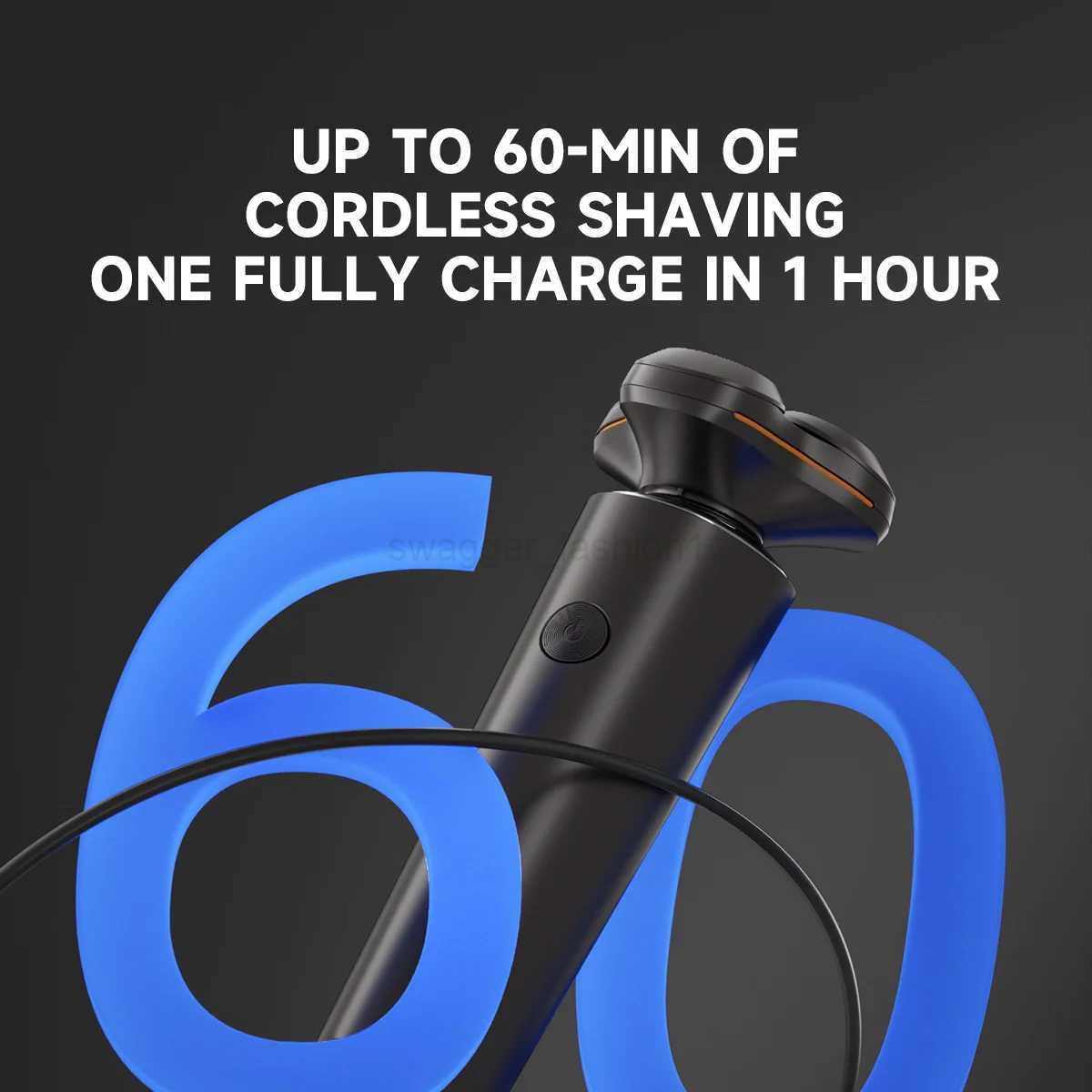ENCHEN X8 Electric Shaver Magnetic Cutter Blade Waterproof Type-C Rechargeable Portable Men Beard TrimmerBm240709