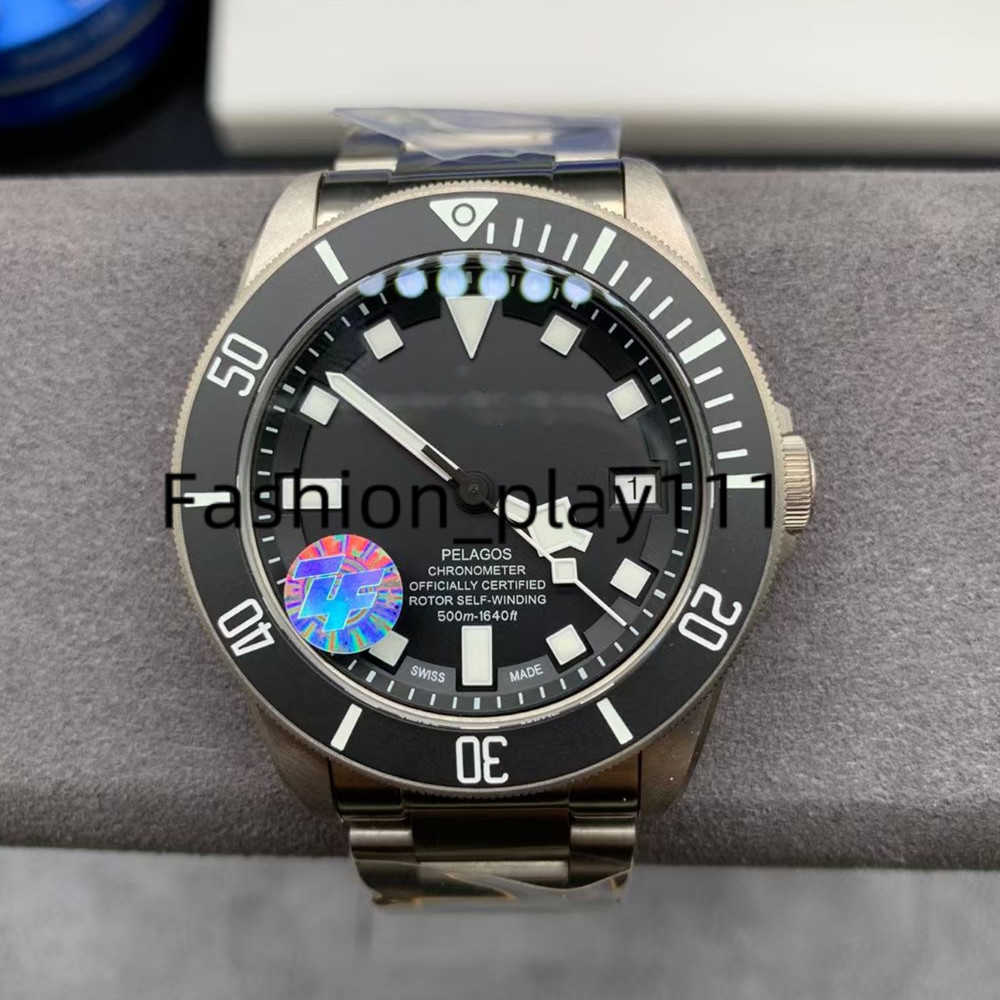 Tudors Pelagos M25600TN ZF Factory 1 1 SuperClone AAAAA 5A Quality 42mm Mens Watches Self-adjusting clasp Titanium Automatic Mechanical Movement Sapphire A1