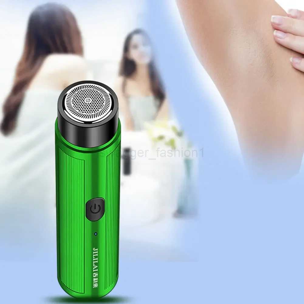 Mini Electric Shaver For Men Portable Electric Razor Beard Knife USB Charging Mens Shavers Face Body Razor Shaving MachineB240709