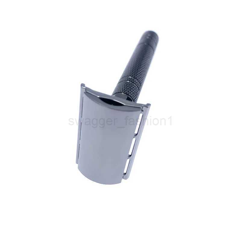 Rose Gold Razor Classic Double Edge Safety Razor For Mens Shaving Womens Hair Removal with Shaving Blades Manual ShaverB240709