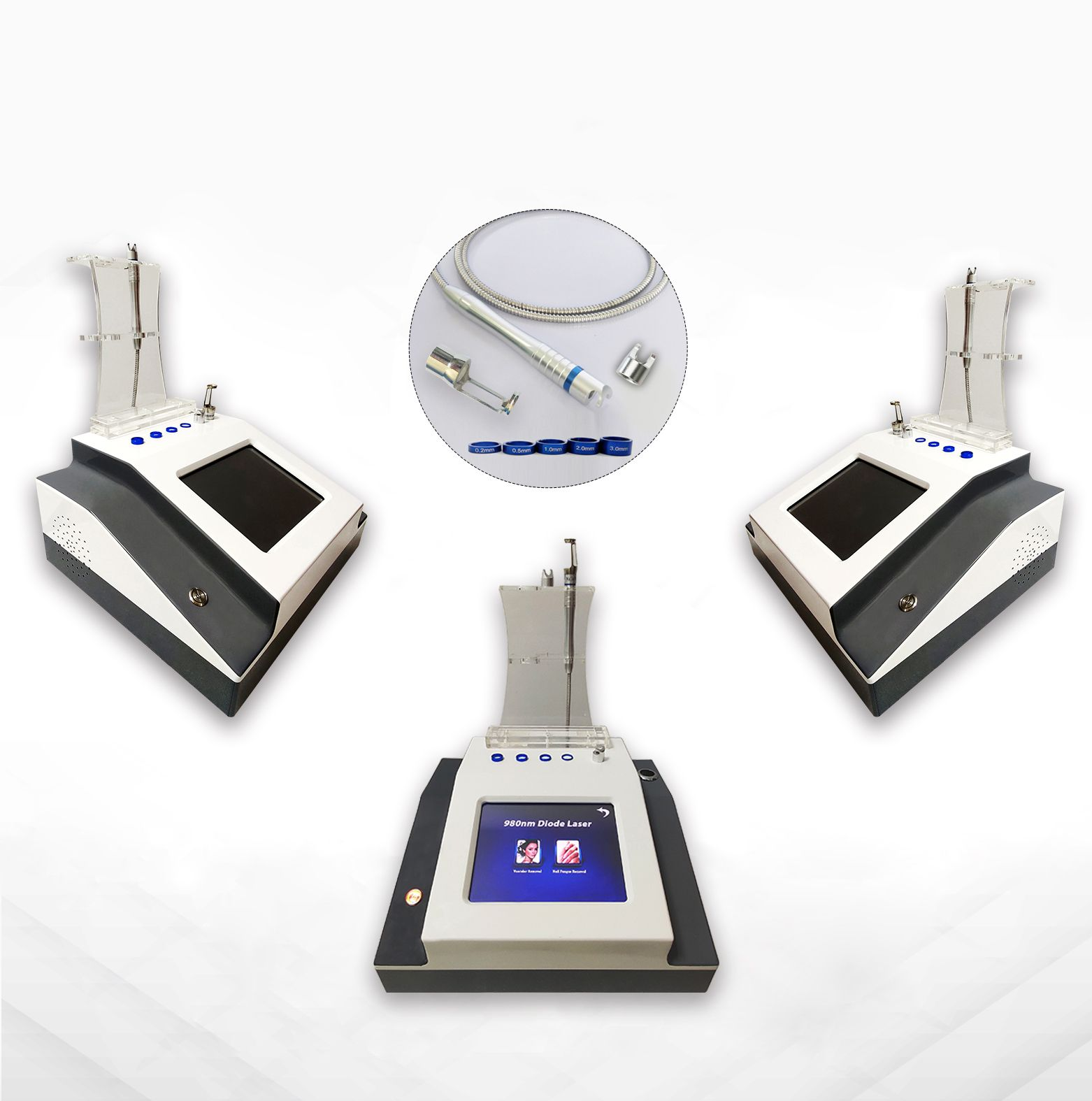 Factory Price Diode Vascular Laser 980nm Pain Relief Laser Therapy Machine Onychomycosis Laser Nail Fungus Treatment