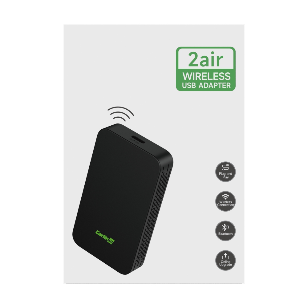 Carlinkit 2 air wireless carplay adapter carplay / android auto wireless phone link 2 in 1 carplay converter box plug and play original car control ca